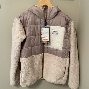 Cotopaxi Trico hooded quilted polar fleece jacket